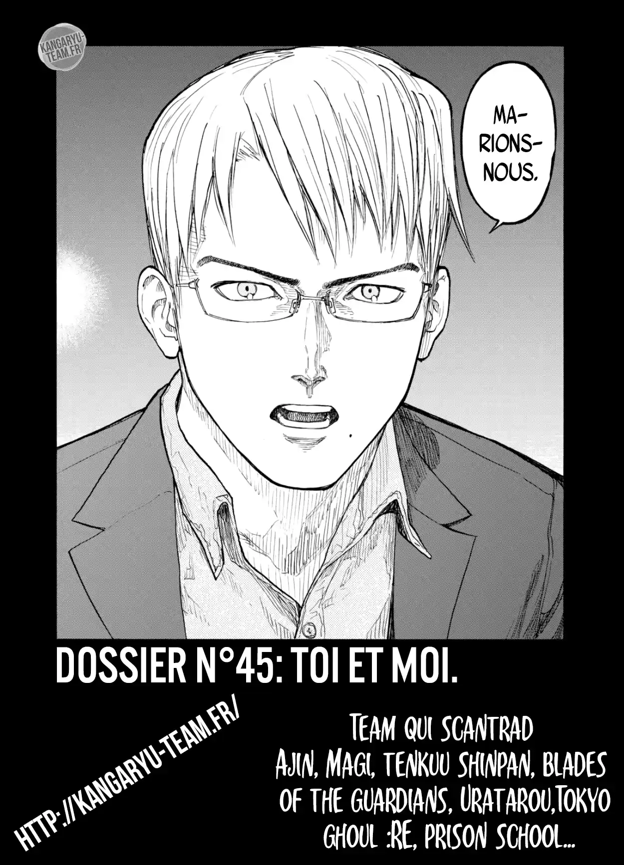 Read Ajin FR Manga Online