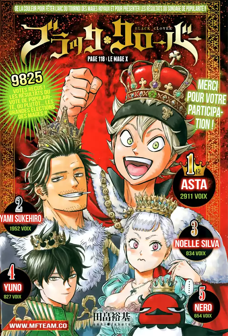 Read Black Clover FR Manga Online