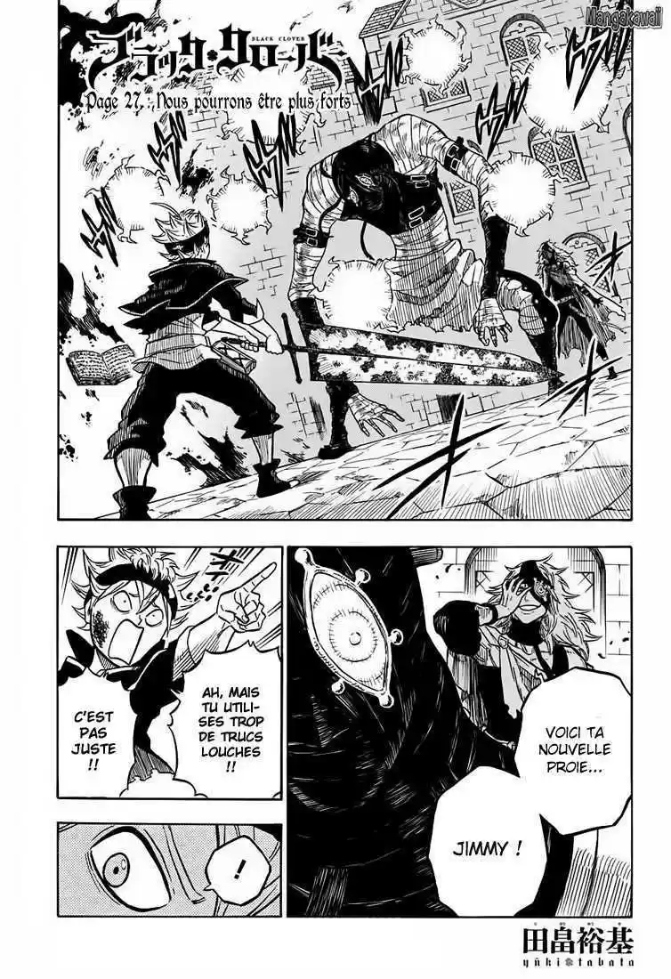Read Black Clover FR Manga Online