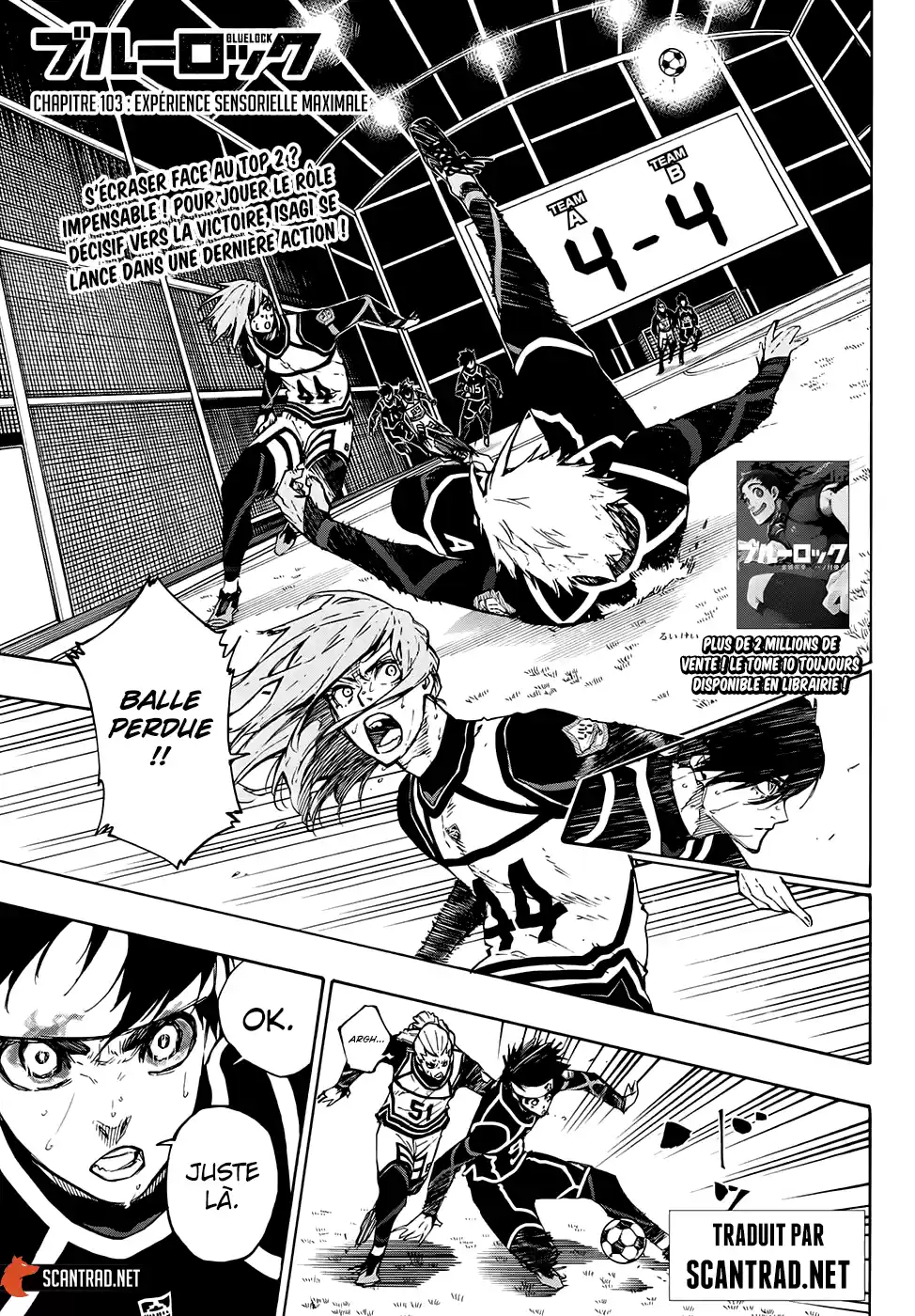 Read Blue Lock FR Manga Online