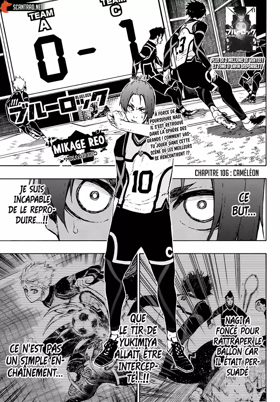 Read Blue Lock FR Manga Online
