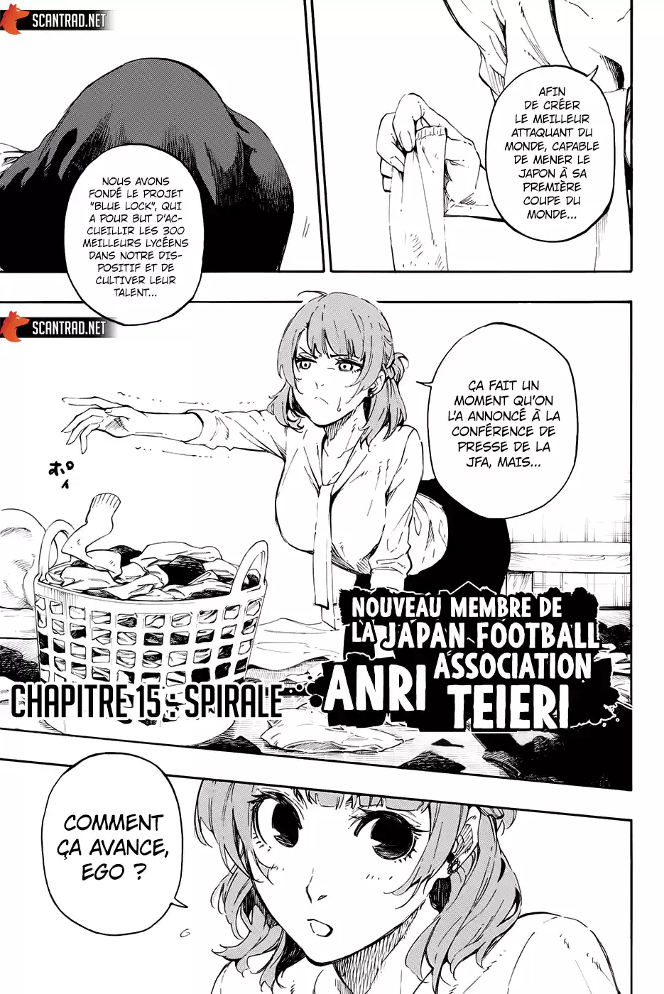 Read Blue Lock FR Manga Online
