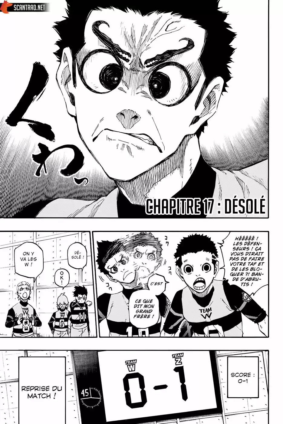 Read Blue Lock FR Manga Online
