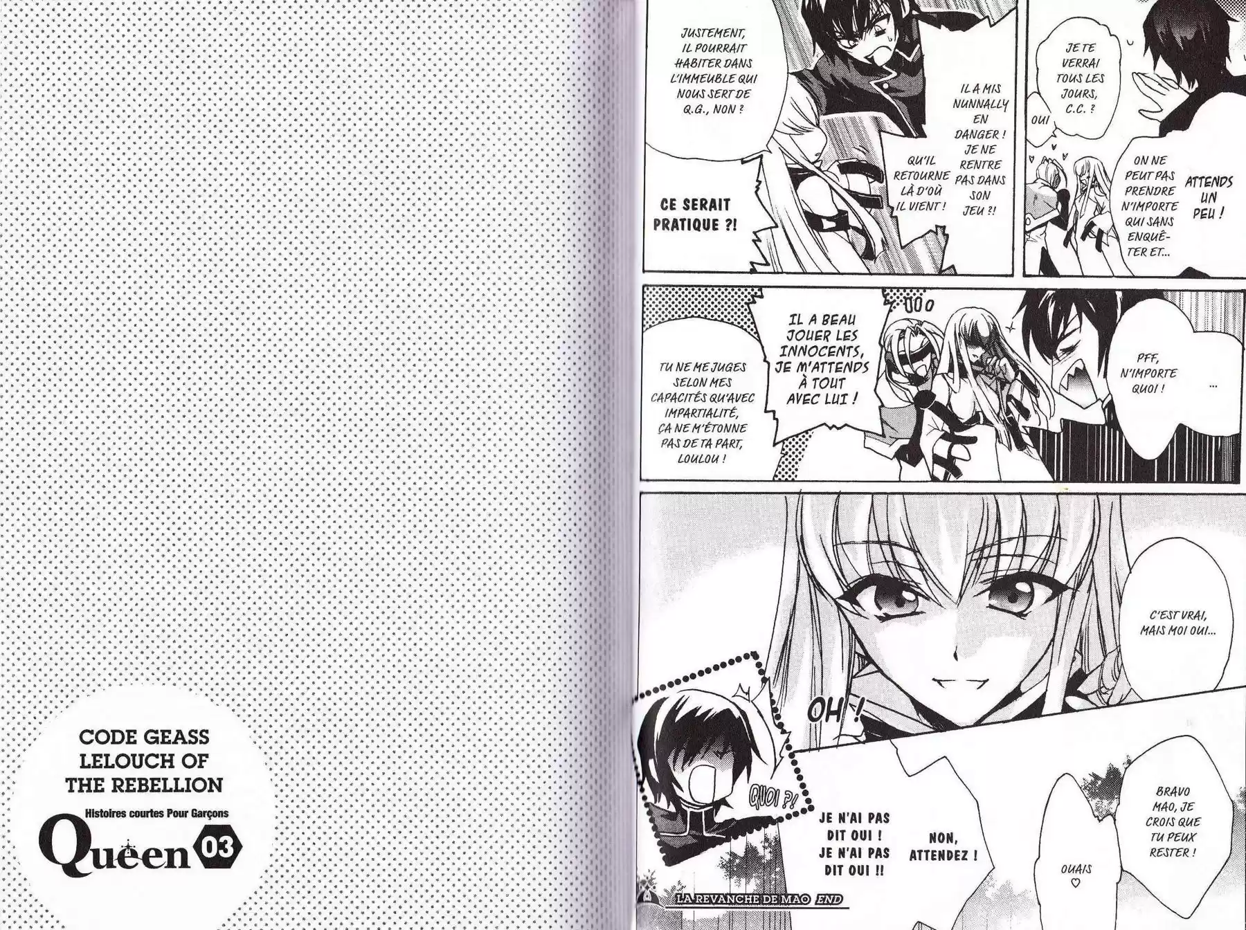 Read Code Geass  Queen For Boys FR Manga Online