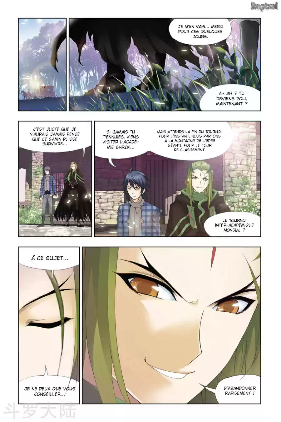 Read Combat Continent - Douluo Dalu FR Manga Online