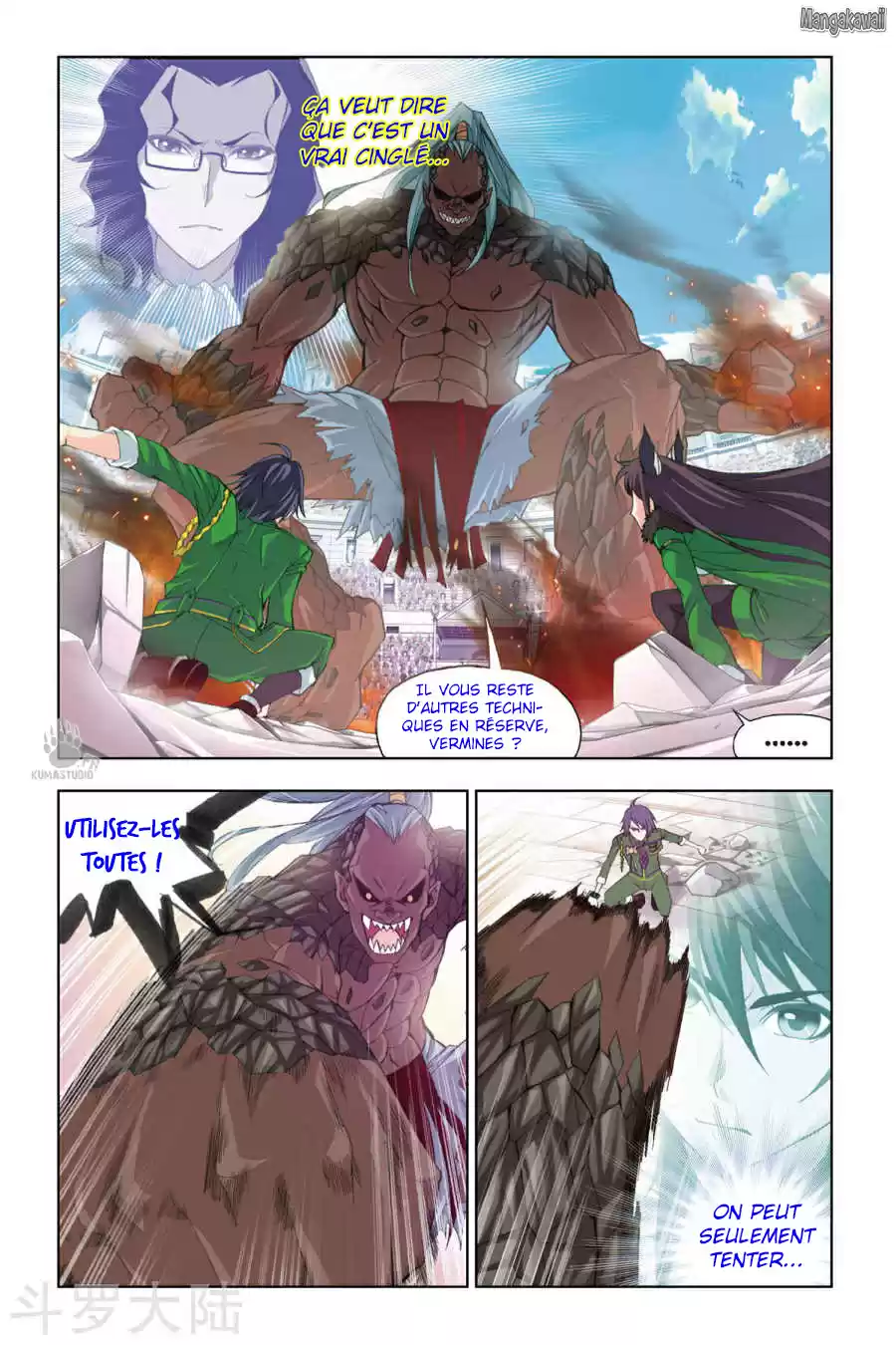 Read Combat Continent - Douluo Dalu FR Manga Online