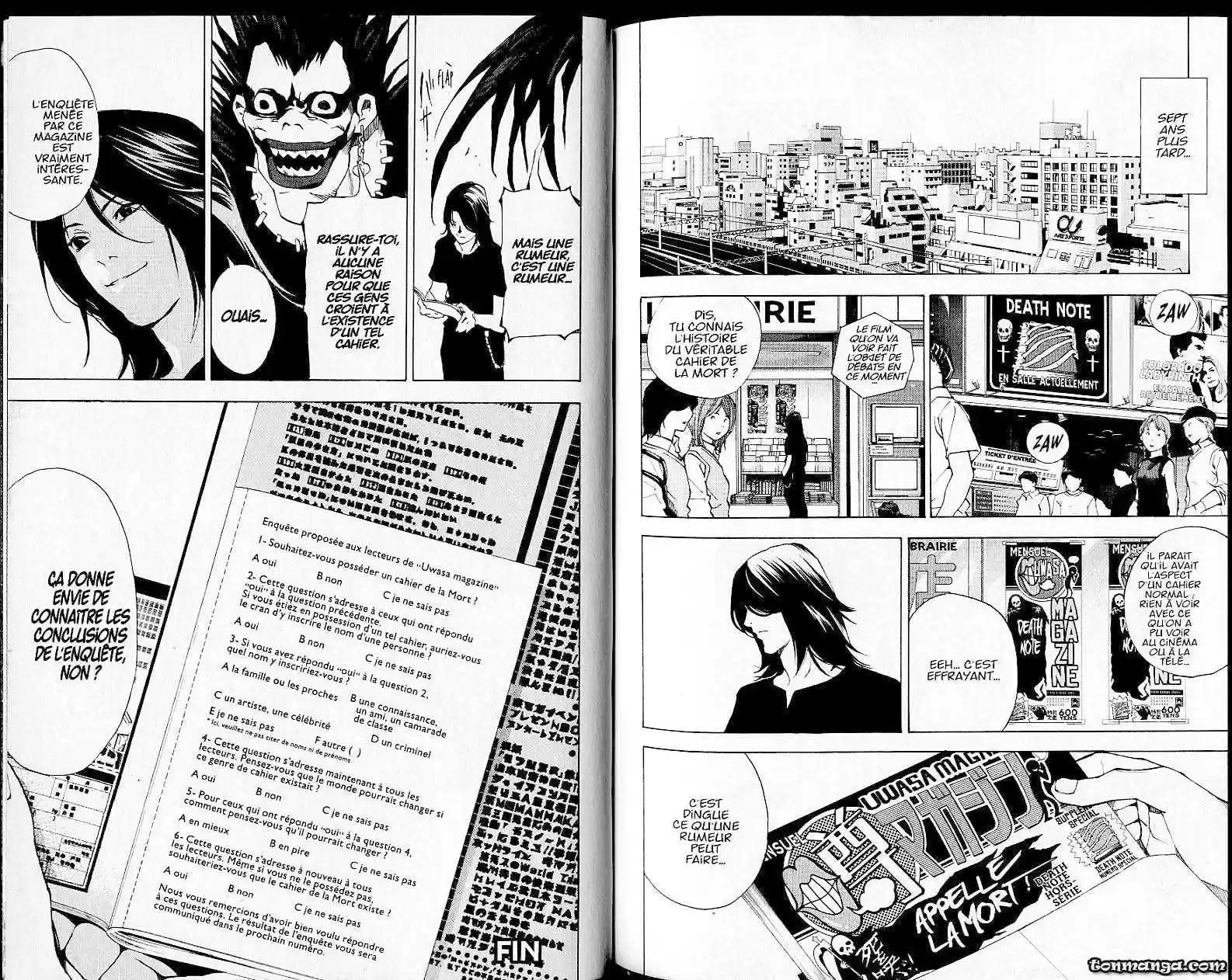 Read Death Note FR Manga Online