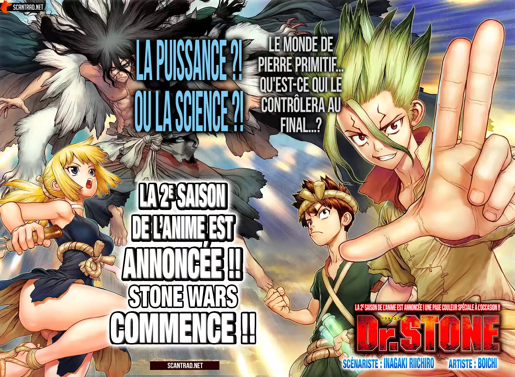 Read Dr. Stone FR Manga Online