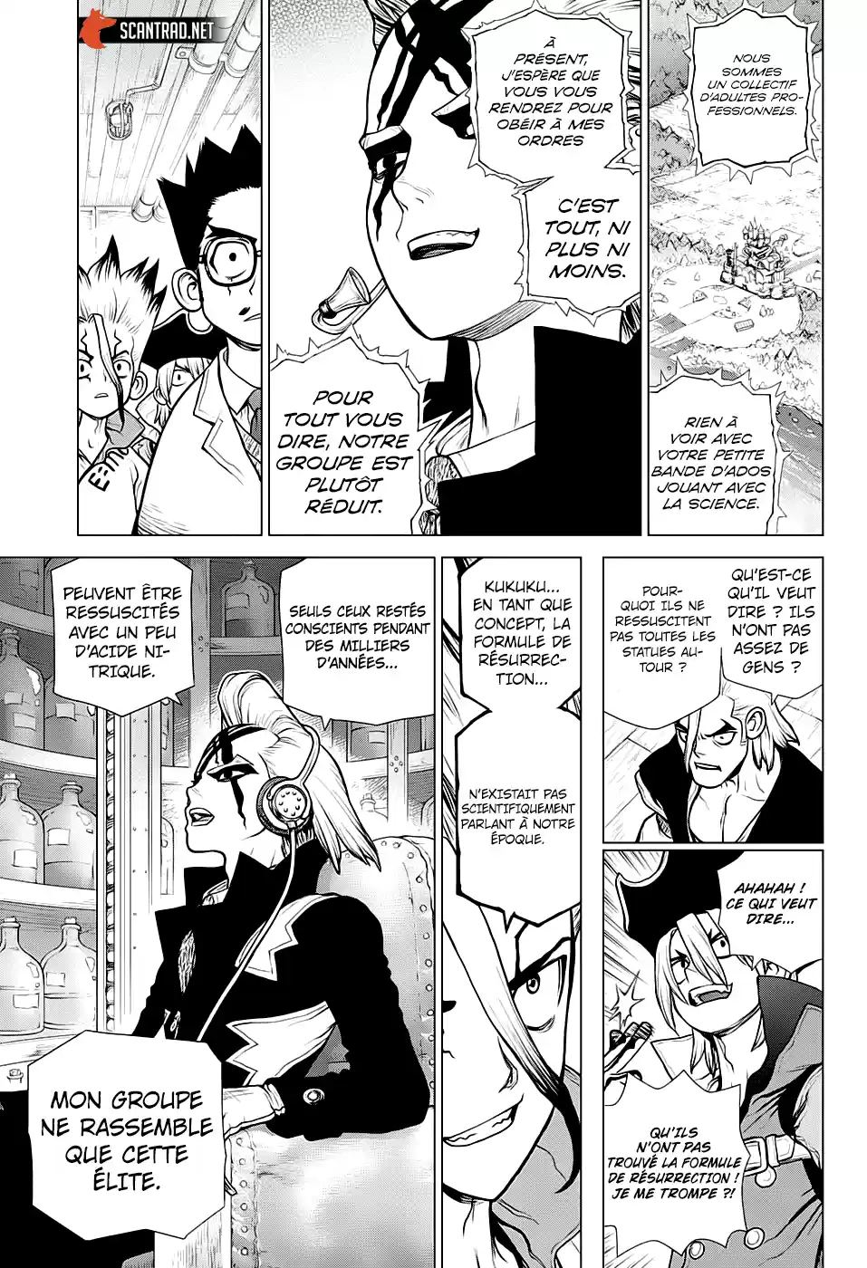 Read Dr. Stone FR Manga Online
