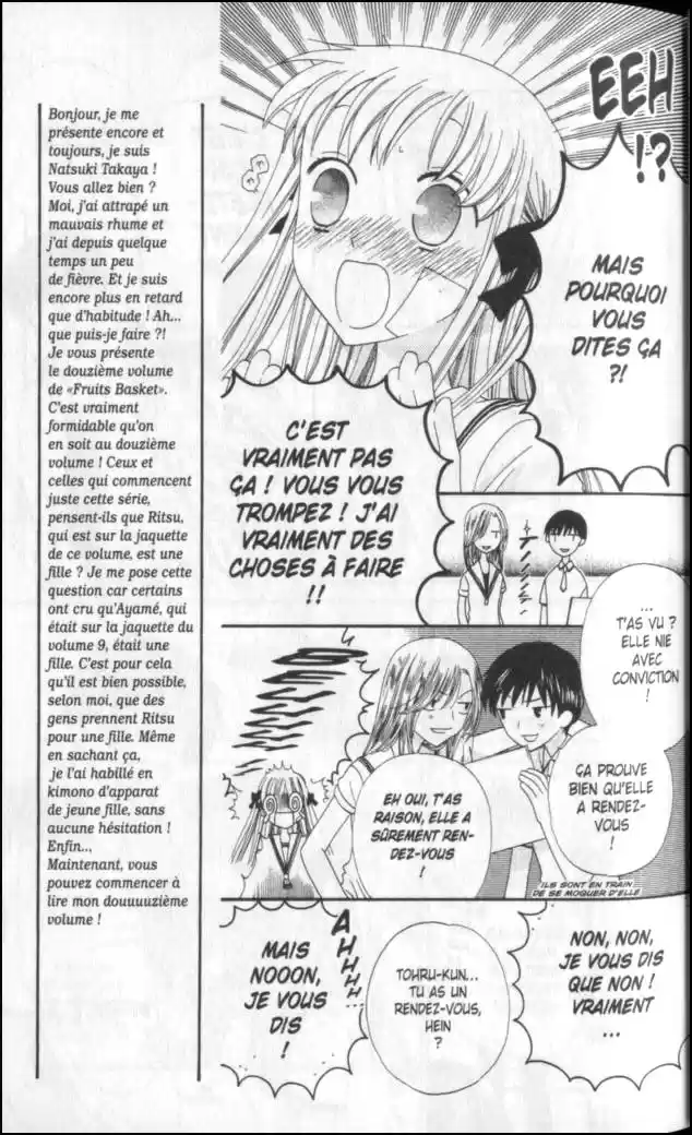 Read Fruits Basket FR Manga Online