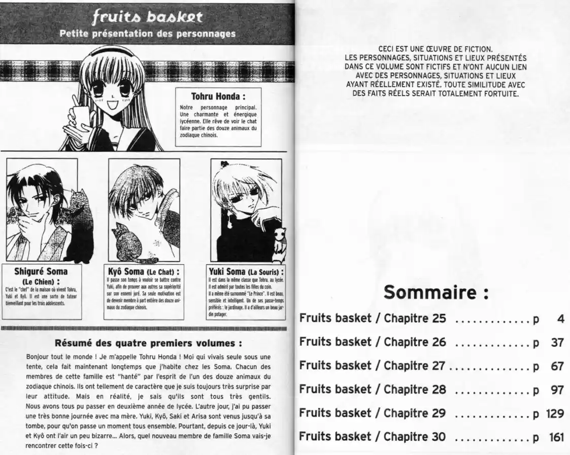 Read Fruits Basket FR Manga Online