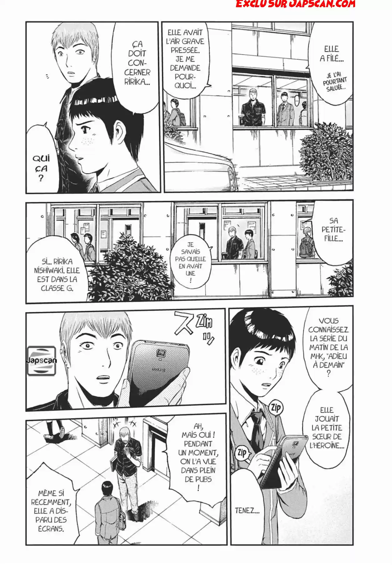 Read GTO Paradise Lost FR Manga Online