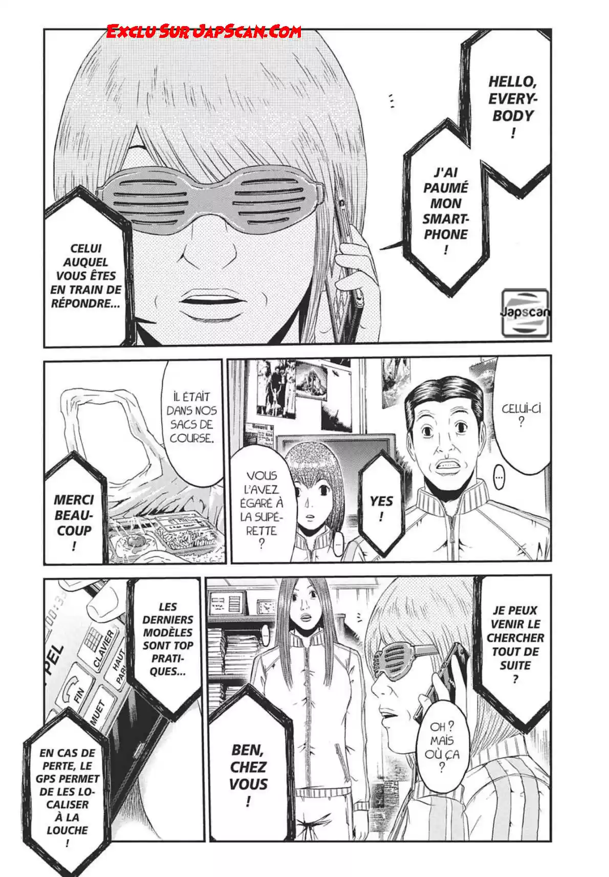Read GTO Paradise Lost FR Manga Online