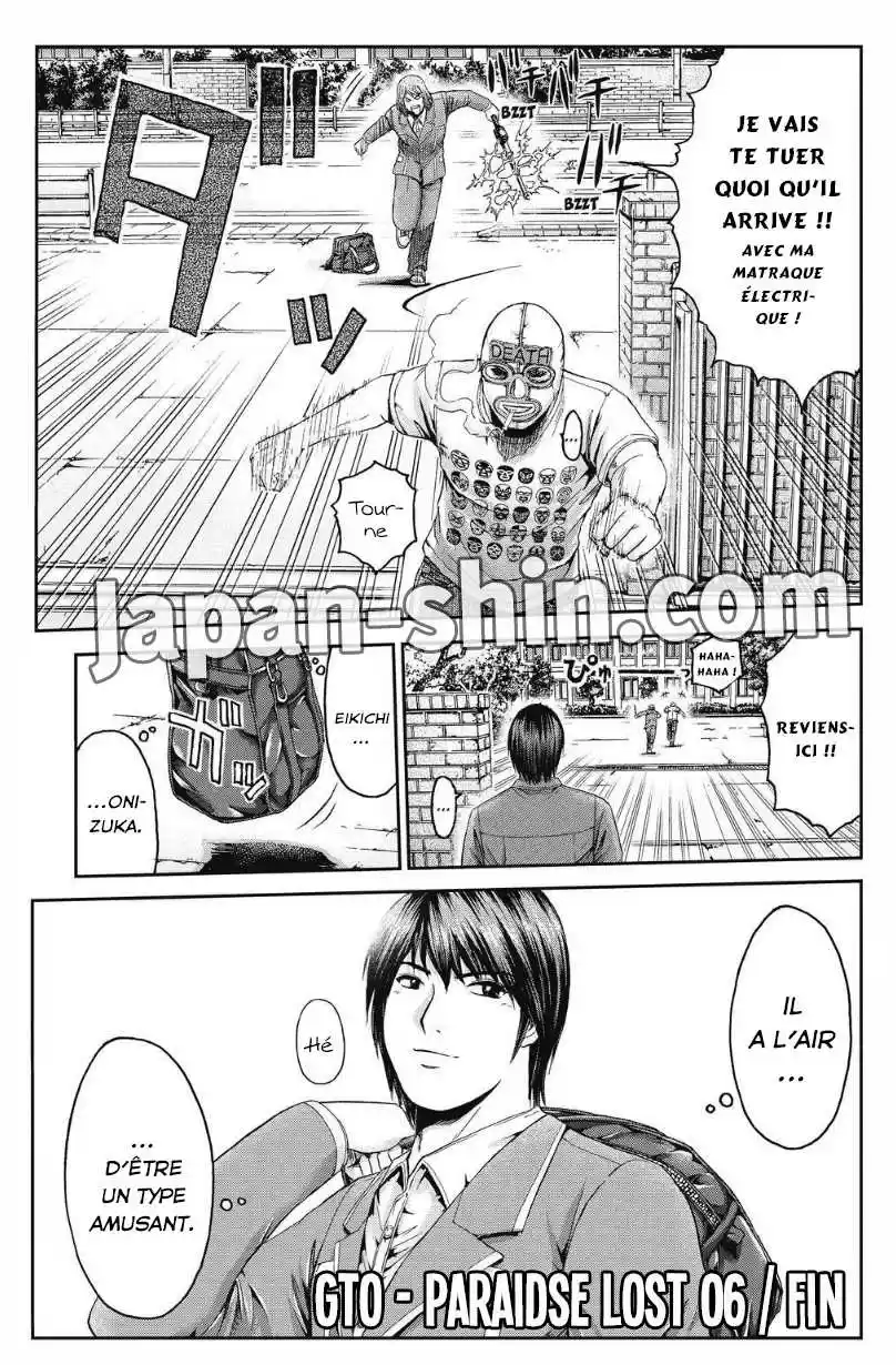 Read GTO Paradise Lost FR Manga Online