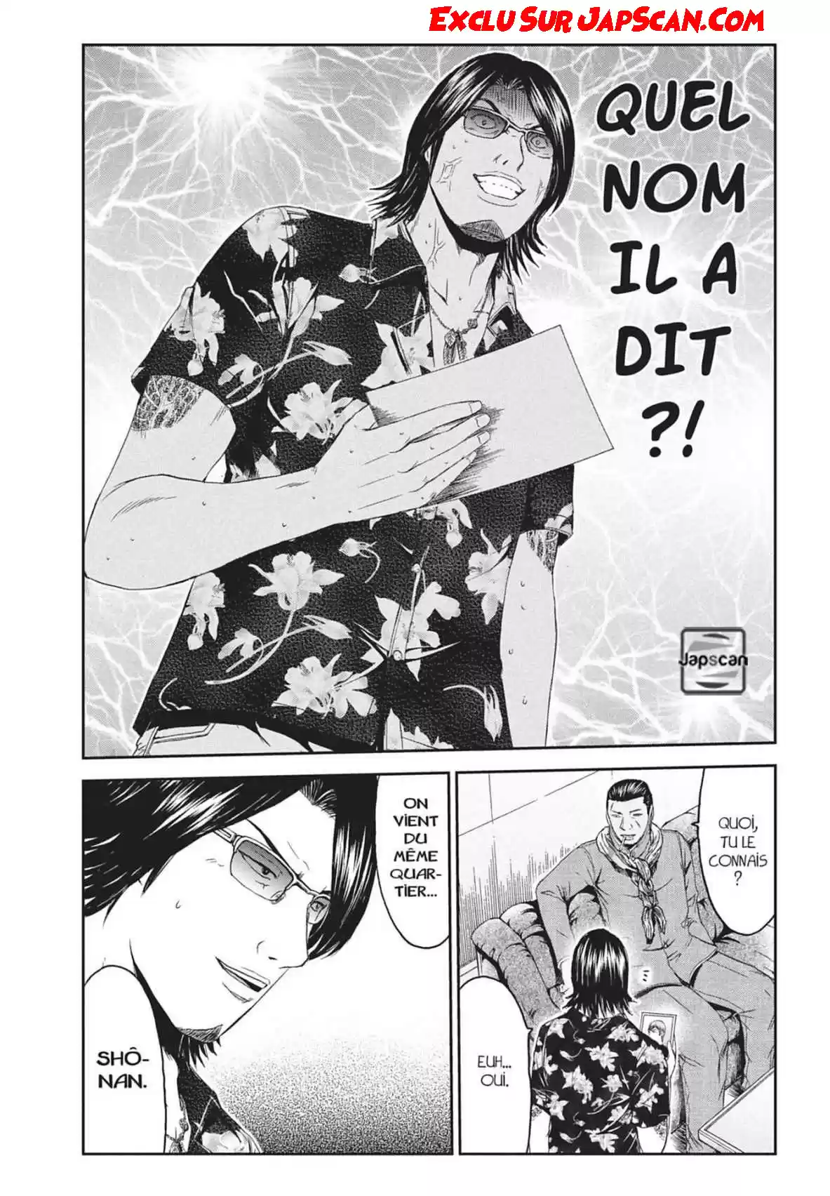 Read GTO Paradise Lost FR Manga Online