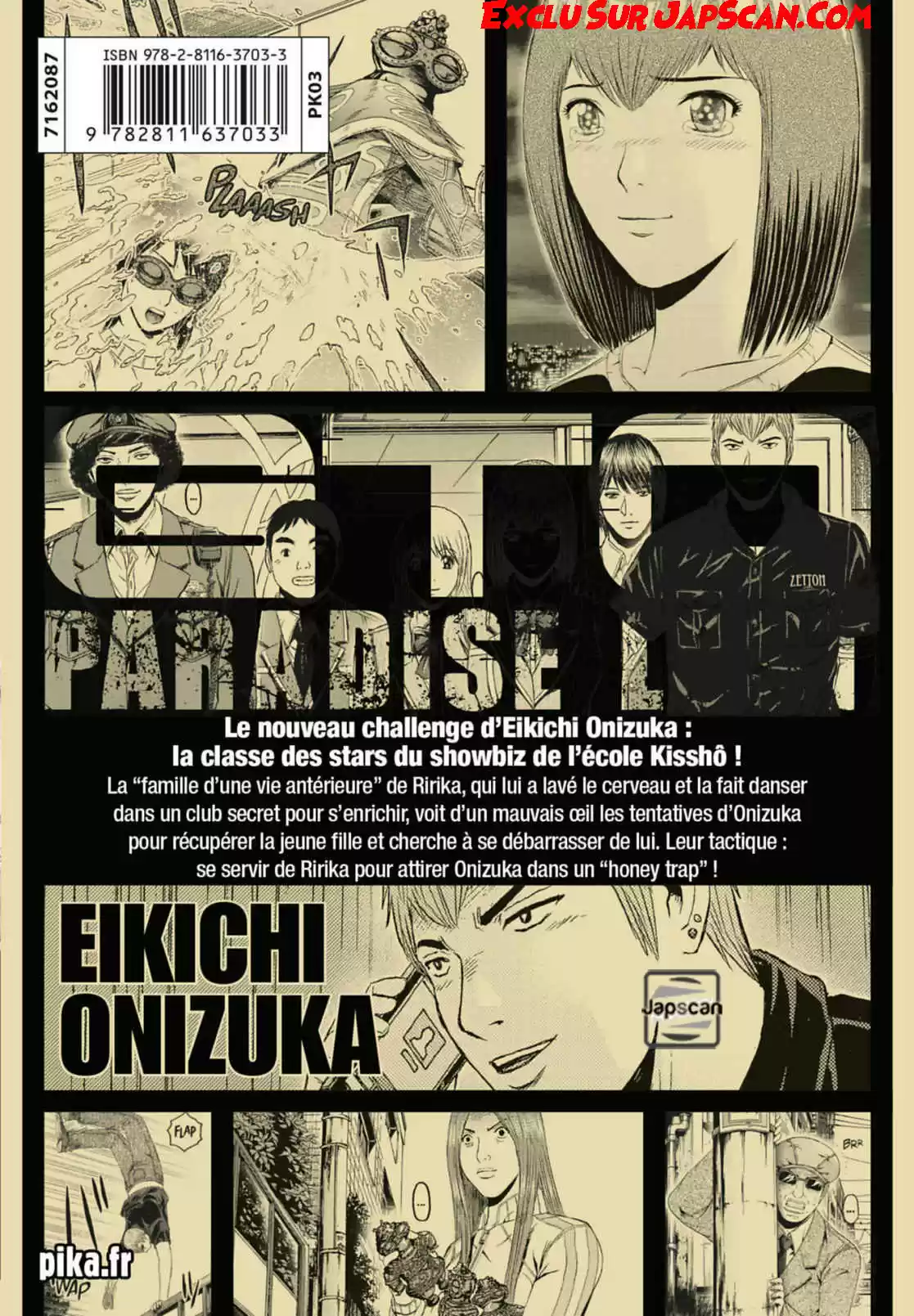 Read GTO Paradise Lost FR Manga Online