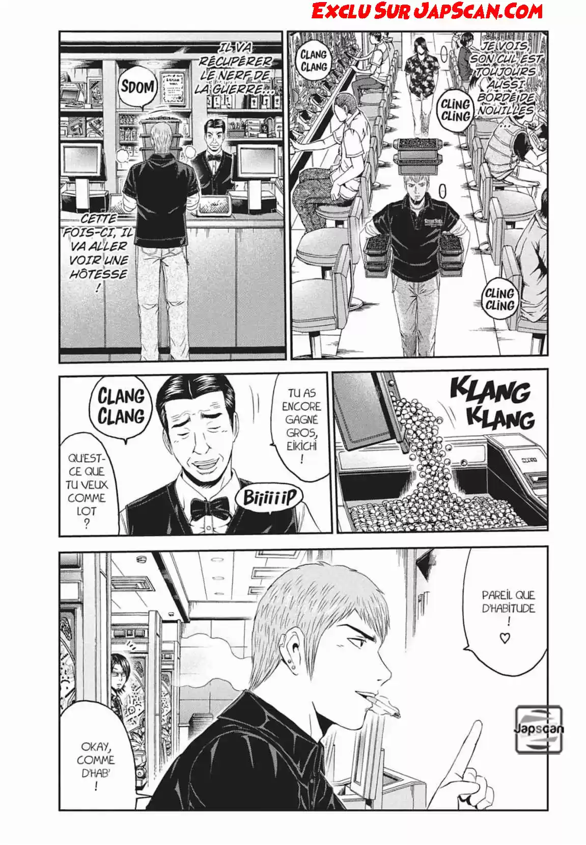 Read GTO Paradise Lost FR Manga Online