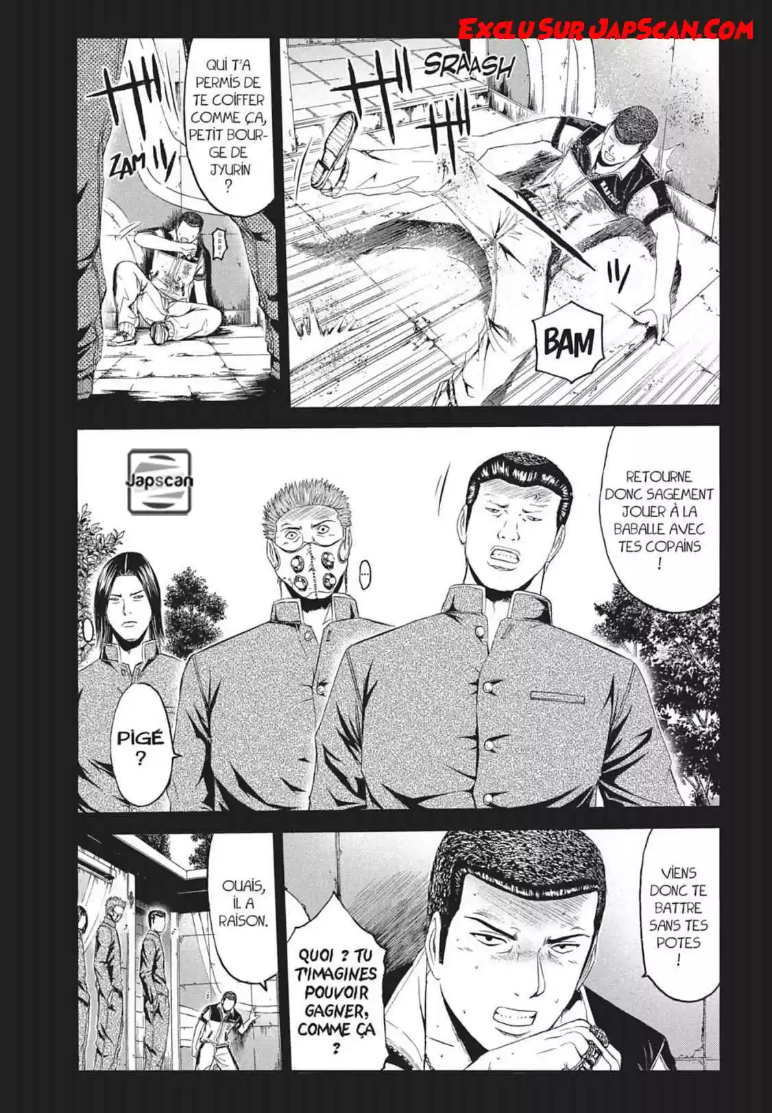 Read GTO Paradise Lost FR Manga Online