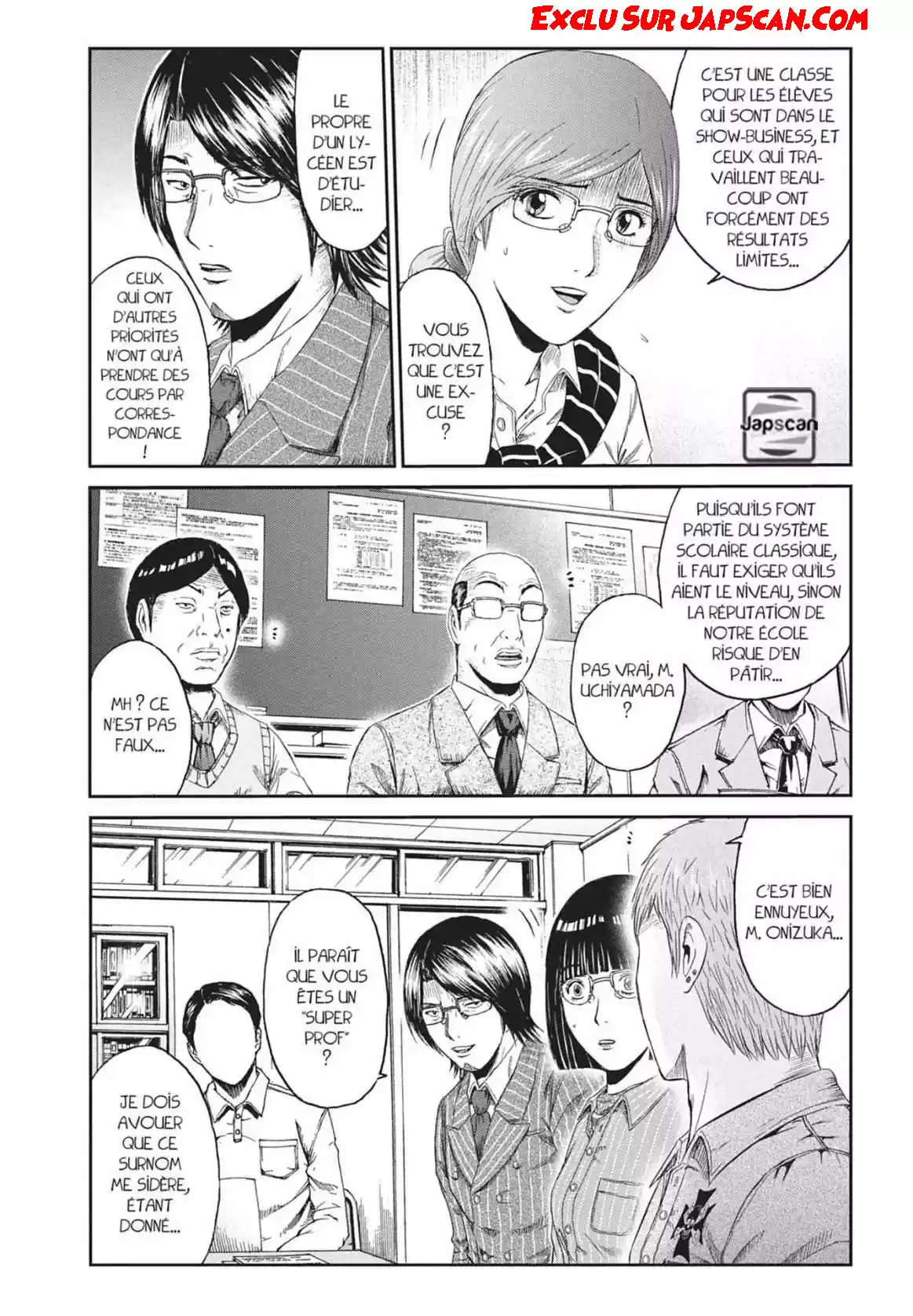 Read GTO Paradise Lost FR Manga Online