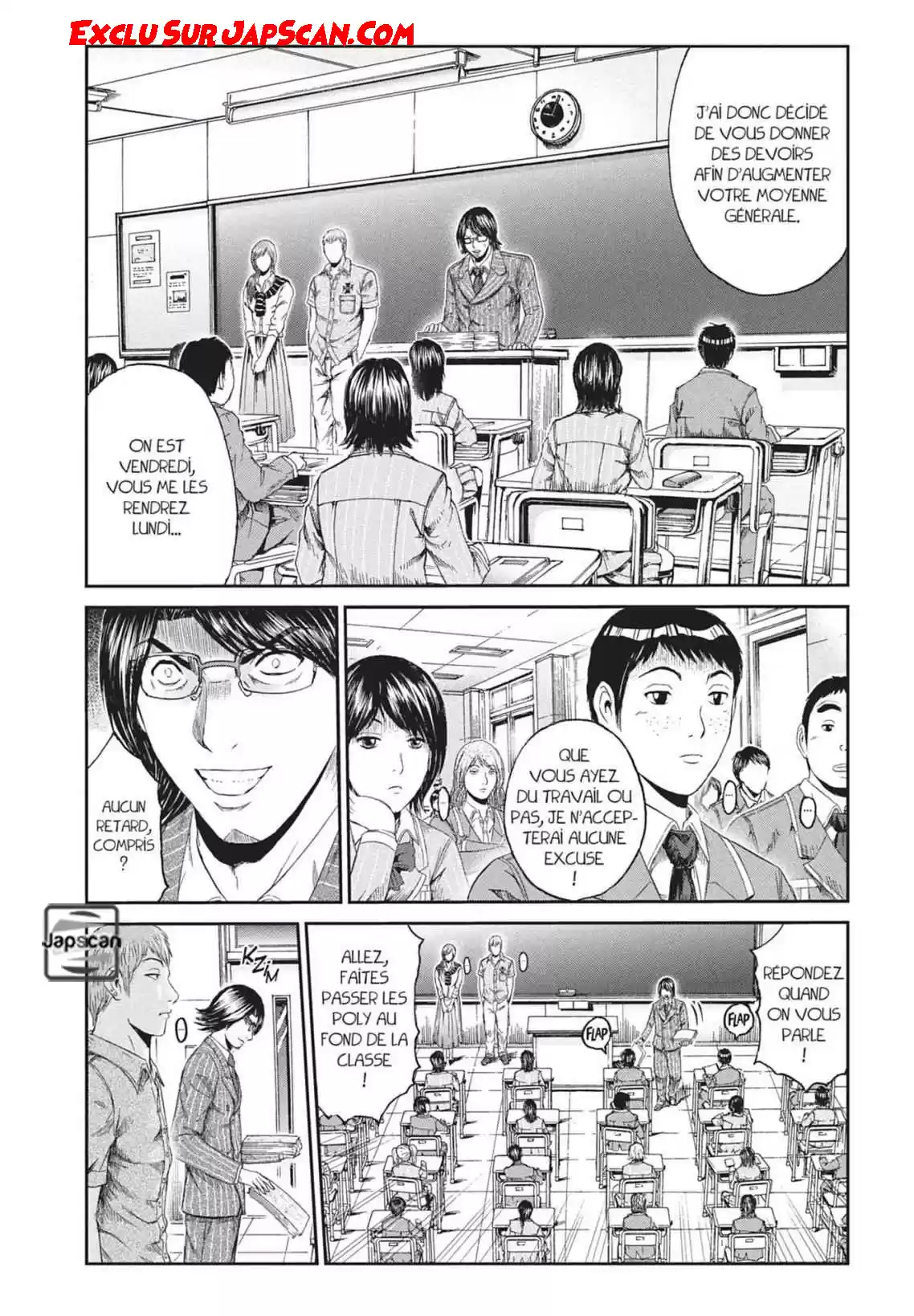 Read GTO Paradise Lost FR Manga Online