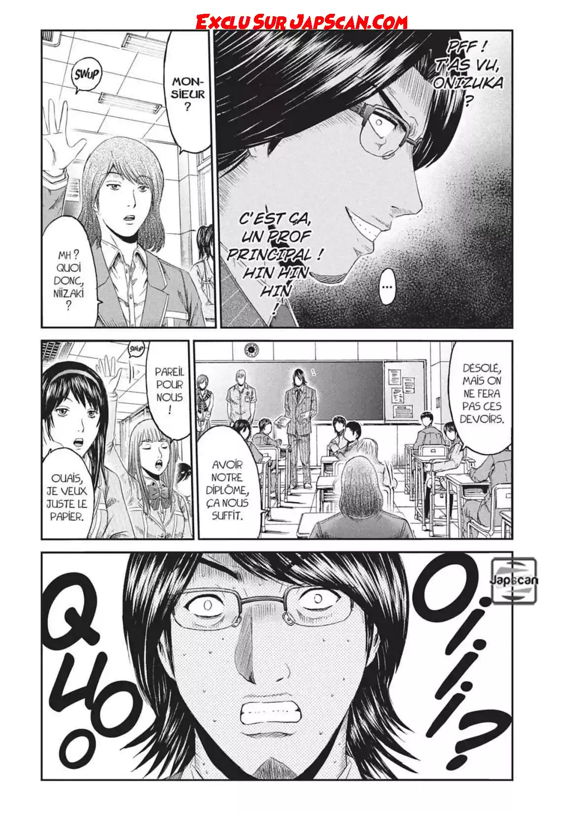 Read GTO Paradise Lost FR Manga Online