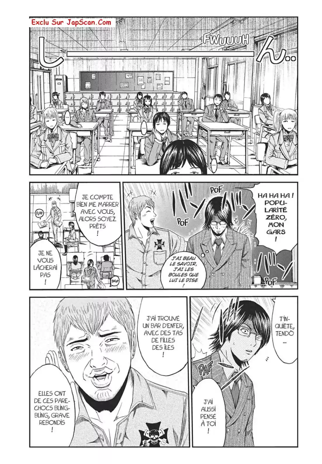 Read GTO Paradise Lost FR Manga Online
