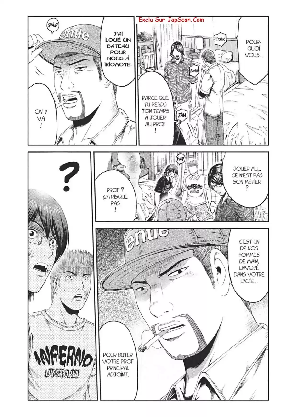 Read GTO Paradise Lost FR Manga Online