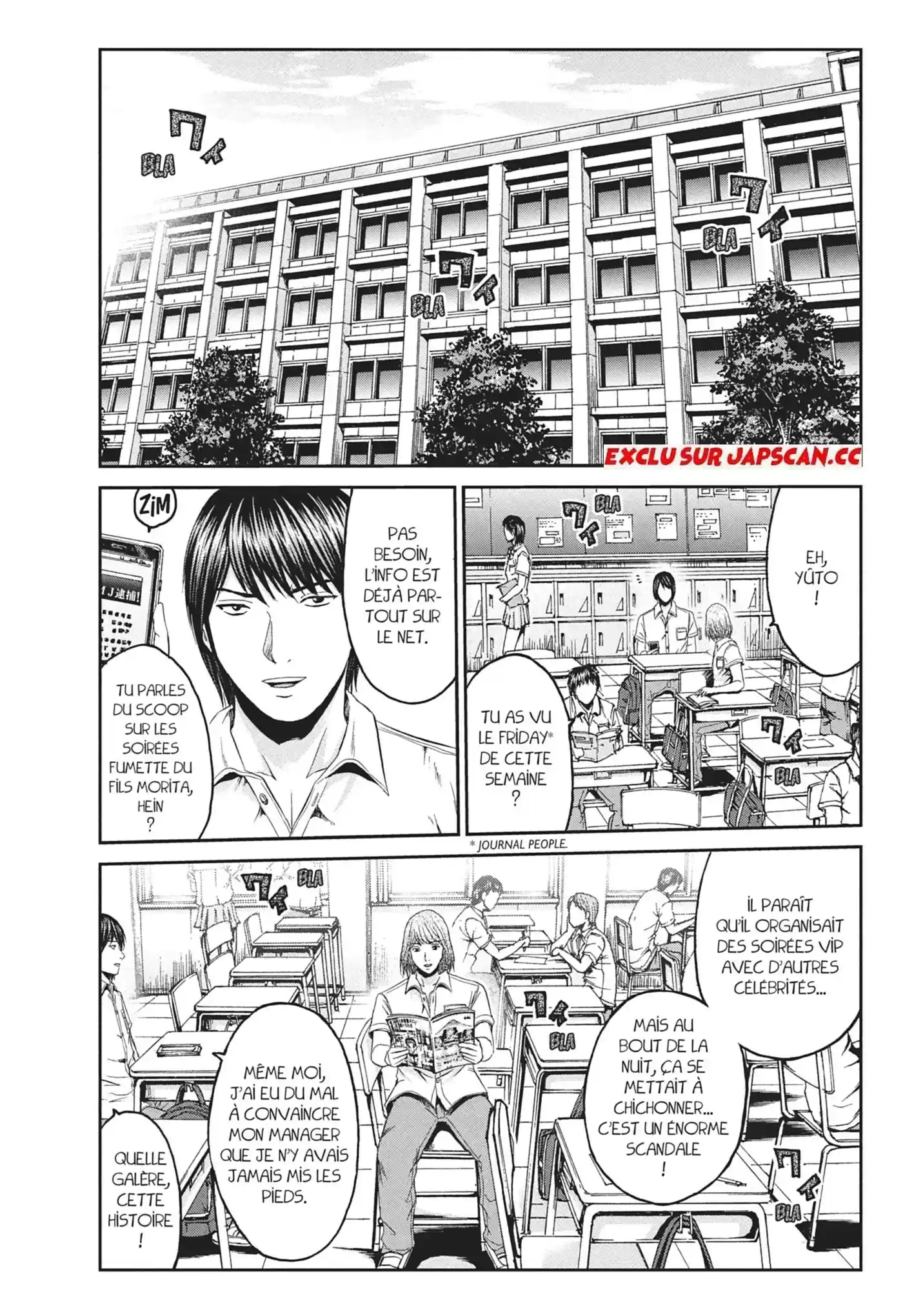 Read GTO Paradise Lost FR Manga Online