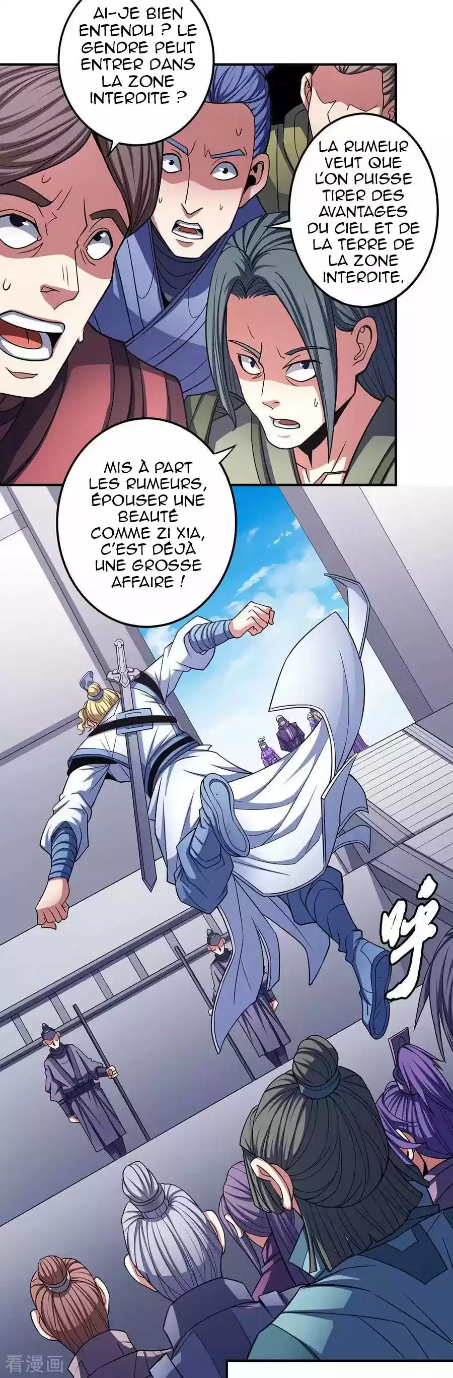 Read God of Martial Arts FR Manga Online