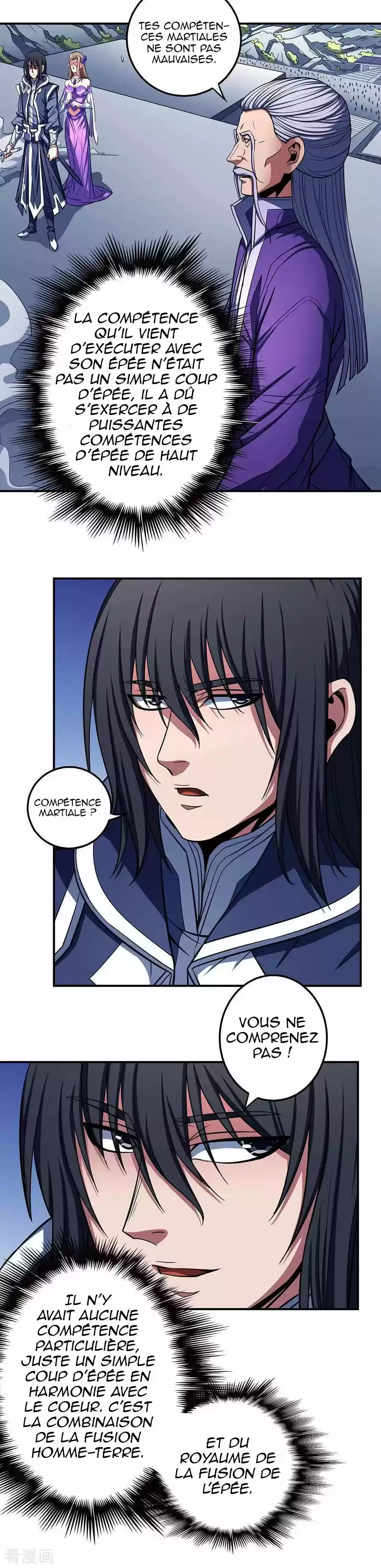 Read God of Martial Arts FR Manga Online