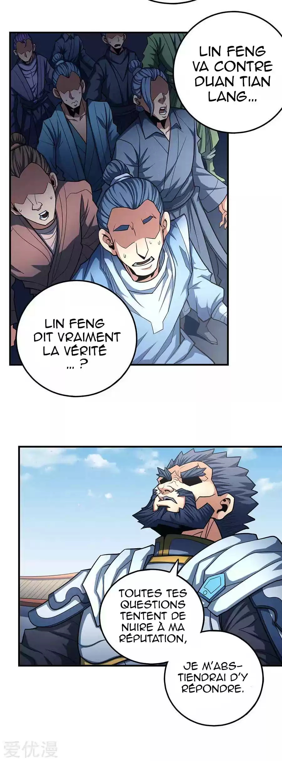 Read God of Martial Arts FR Manga Online