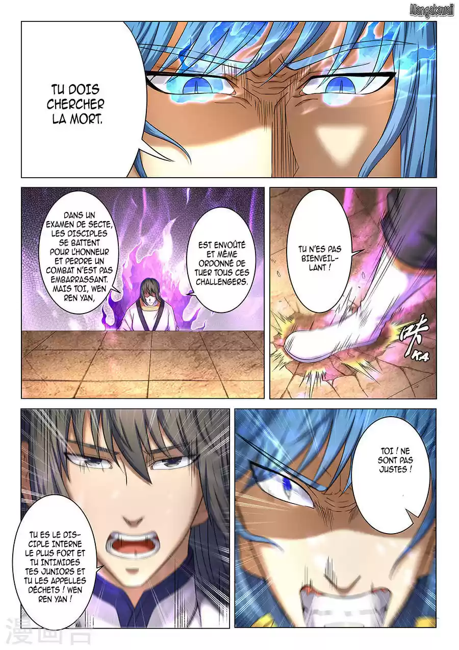 Read God of Martial Arts FR Manga Online