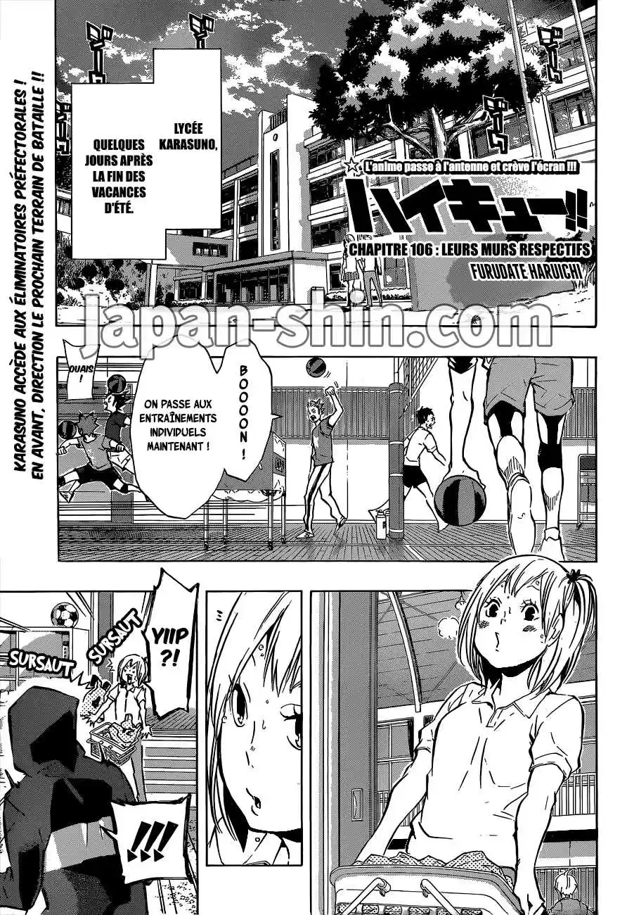 Read Haikyuu FR Manga Online