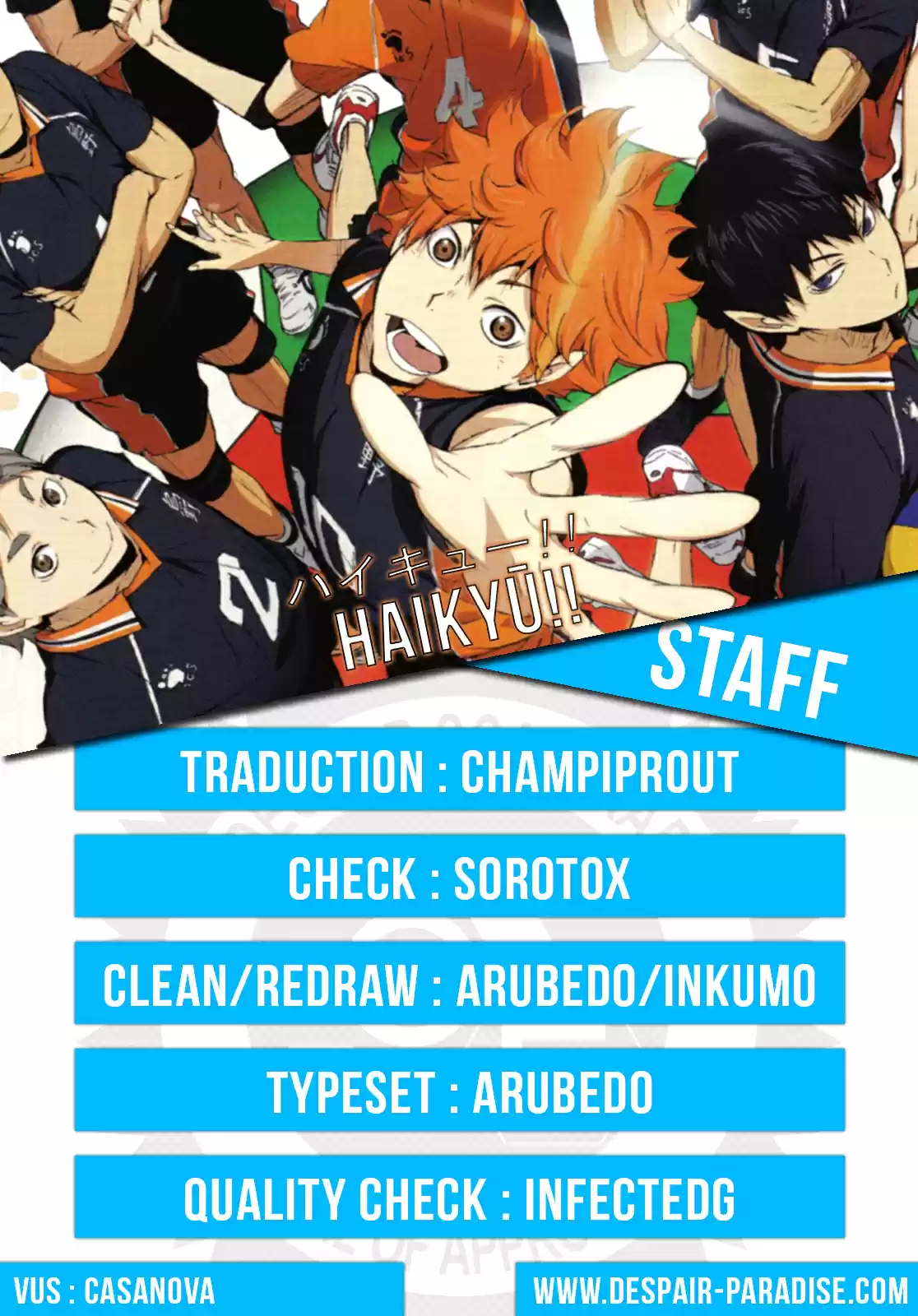 Read Haikyuu FR Manga Online