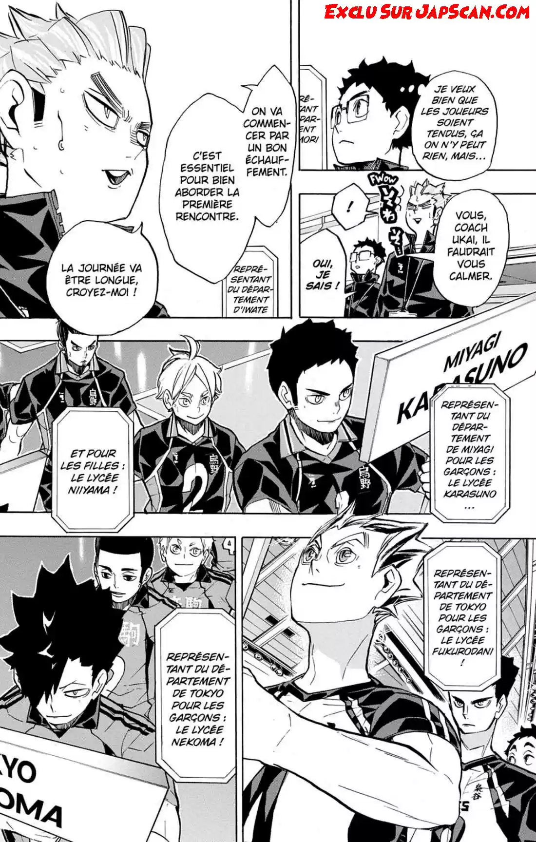 Read Haikyuu FR Manga Online