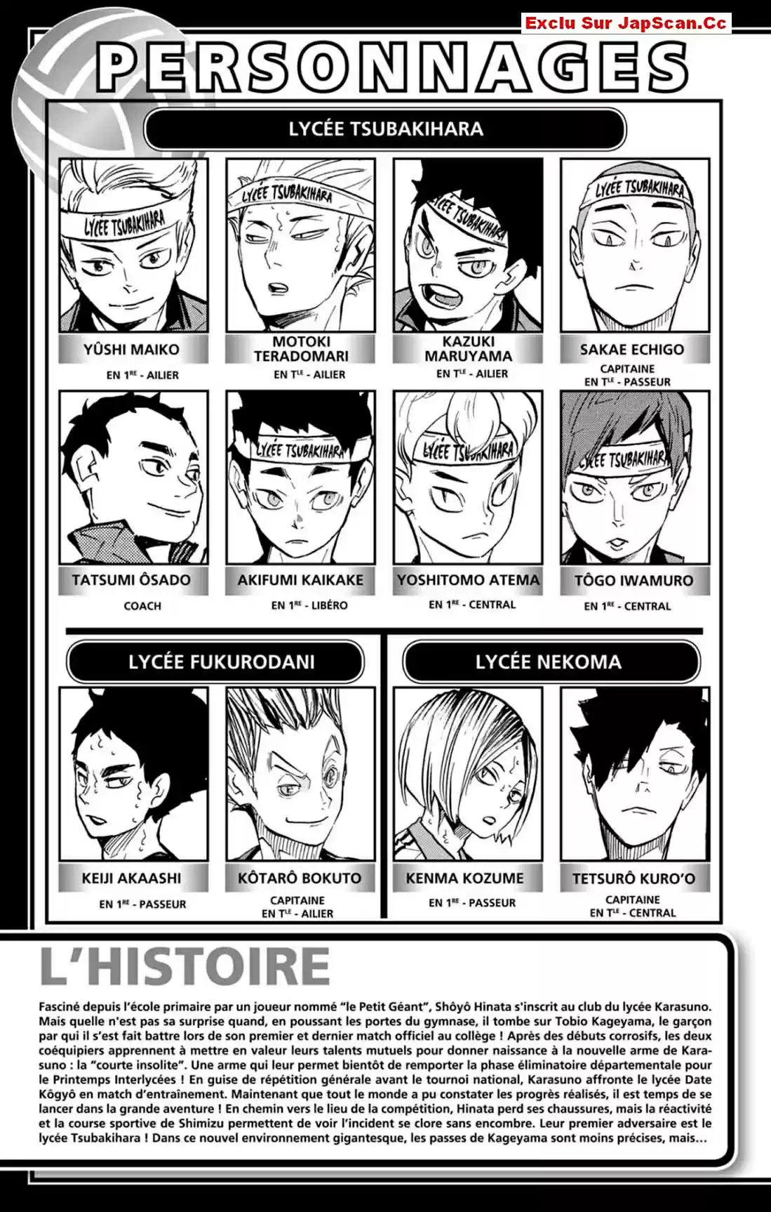 Read Haikyuu FR Manga Online