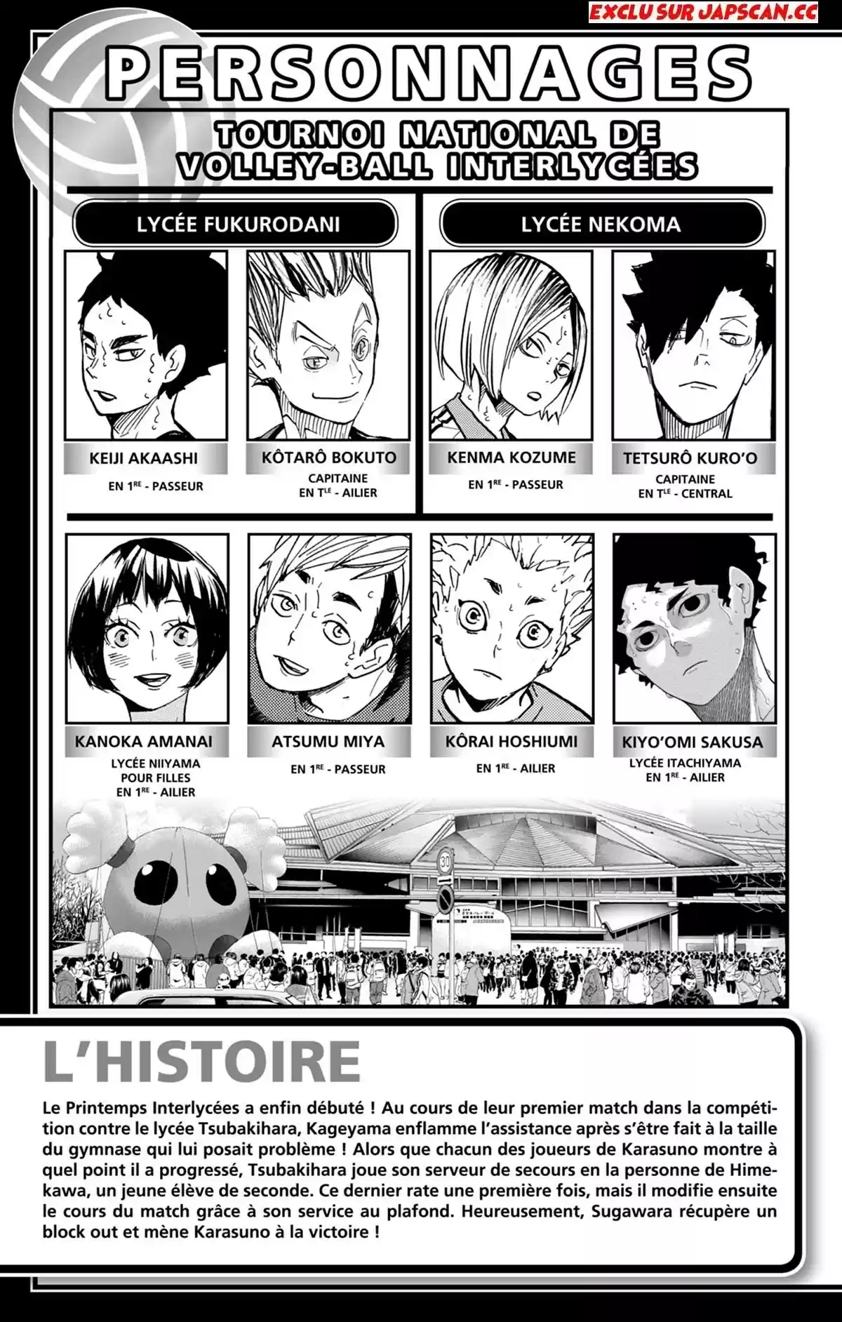 Read Haikyuu FR Manga Online