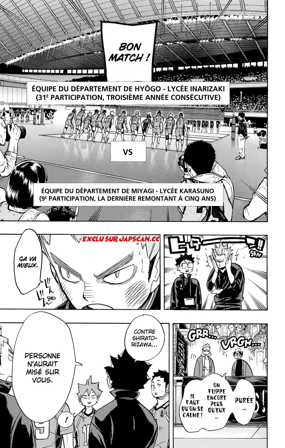 Read Haikyuu FR Manga Online
