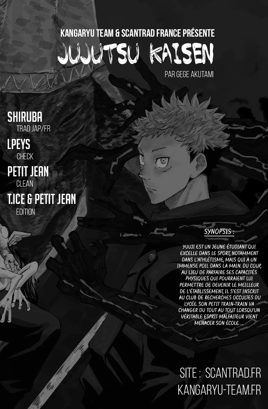 Read Jujutsu Kaisen FR Manga Online