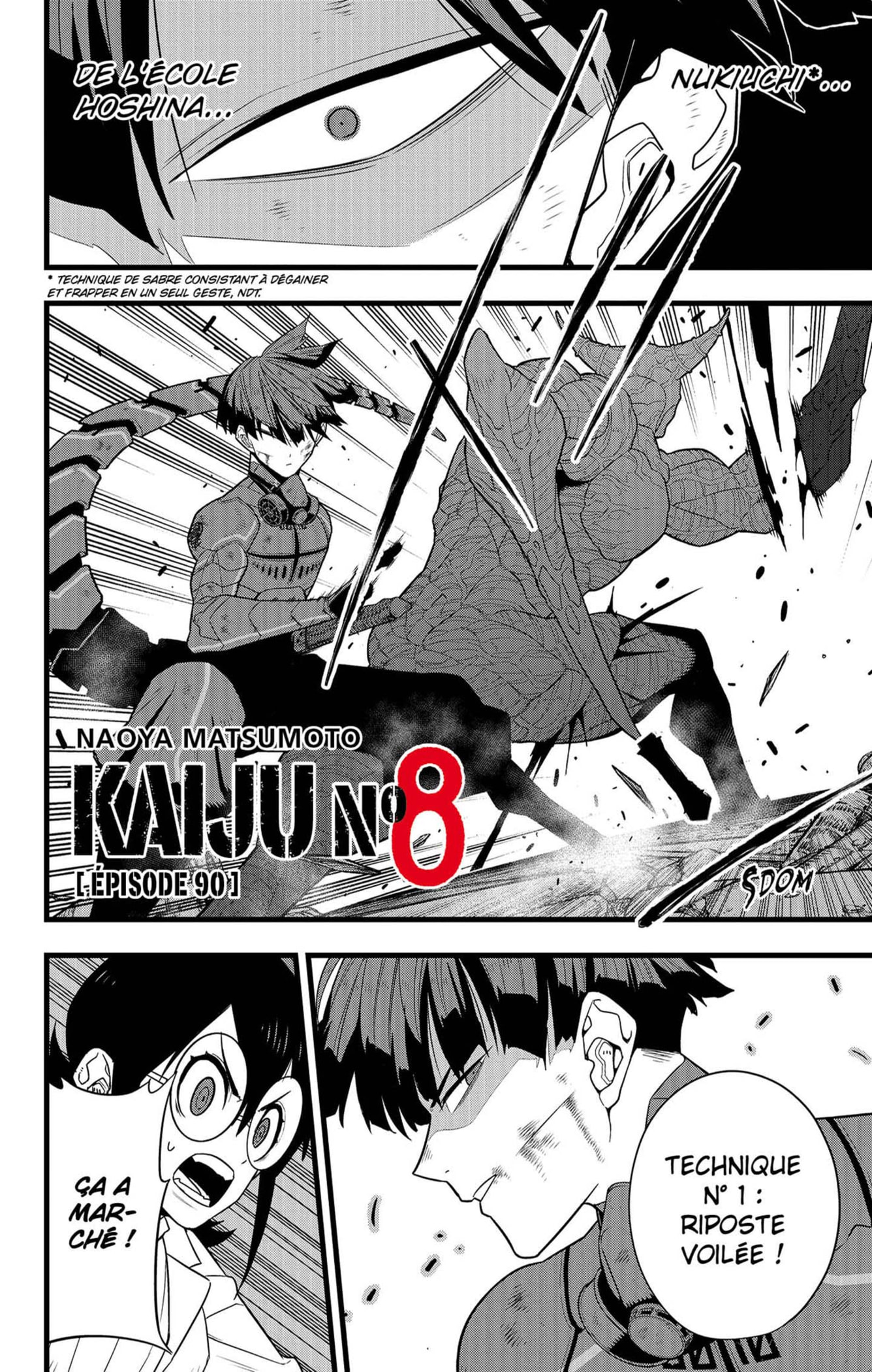 Read Kaiju No. 8 FR Manga Online