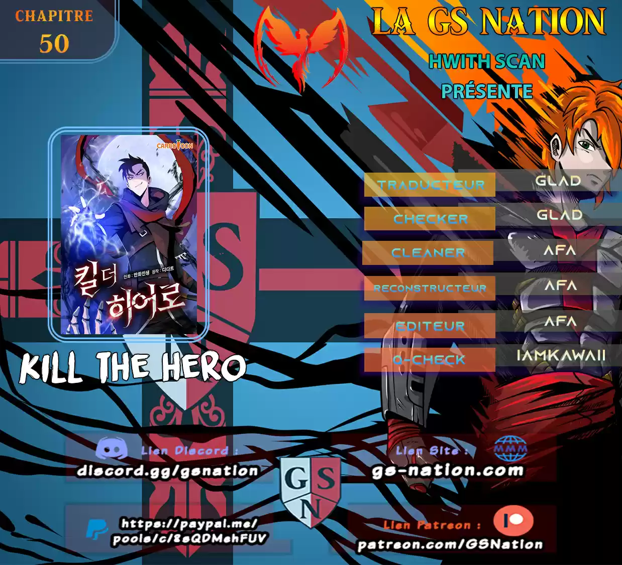 Read Kill the Hero FR Manga Online