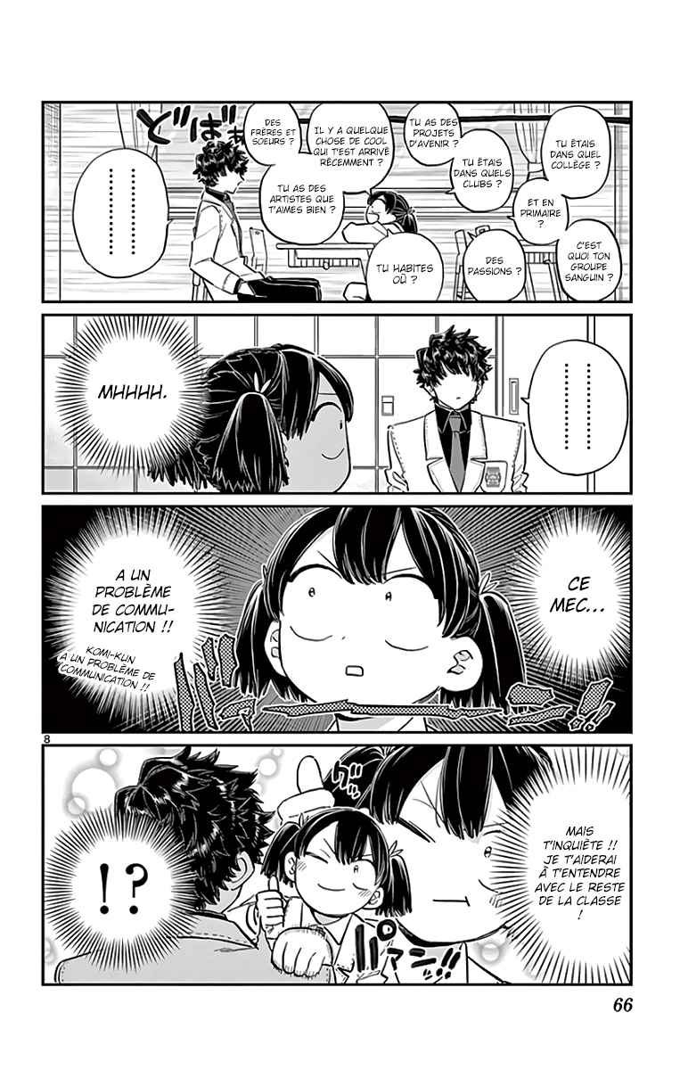 Read Komi Can't Communicate FR Manga Online