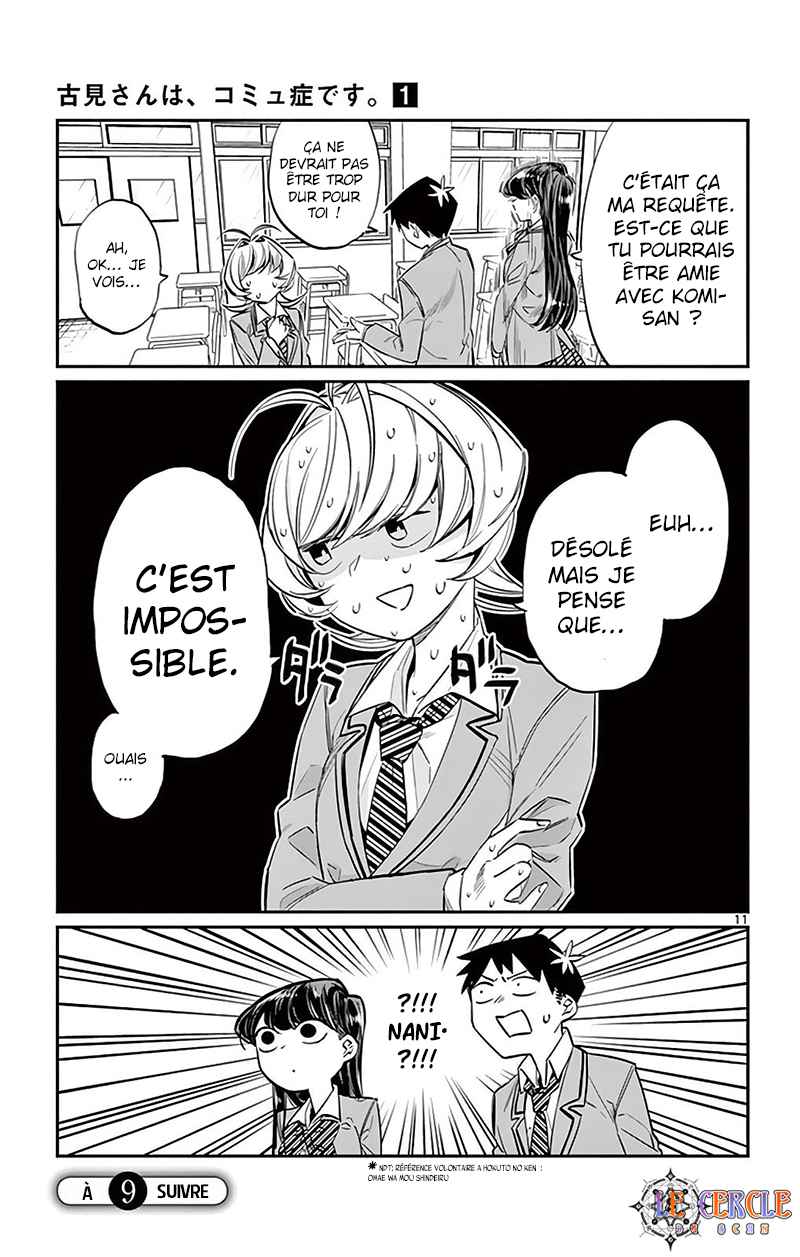 Read Komi Can't Communicate FR Manga Online