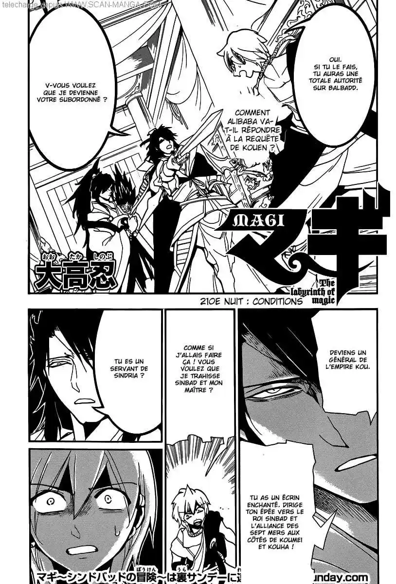 Read Magi The Labyrinth of Magic FR Manga Online