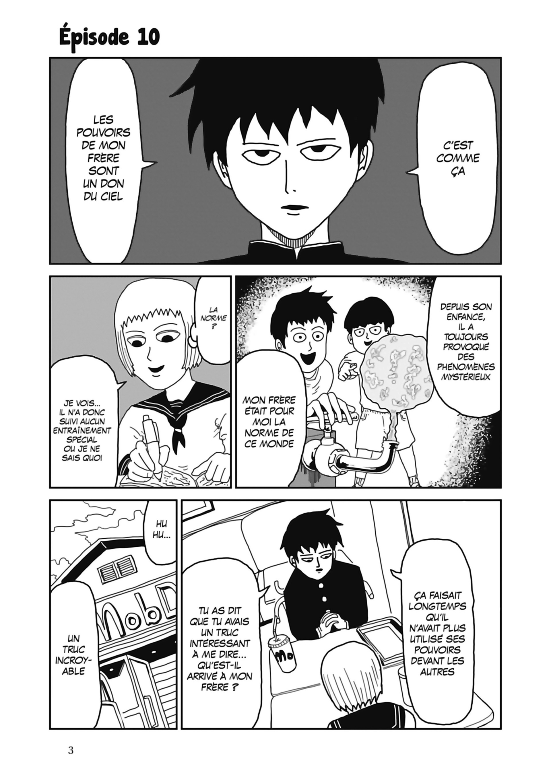 Read Mob Psycho 100 FR Manga Online