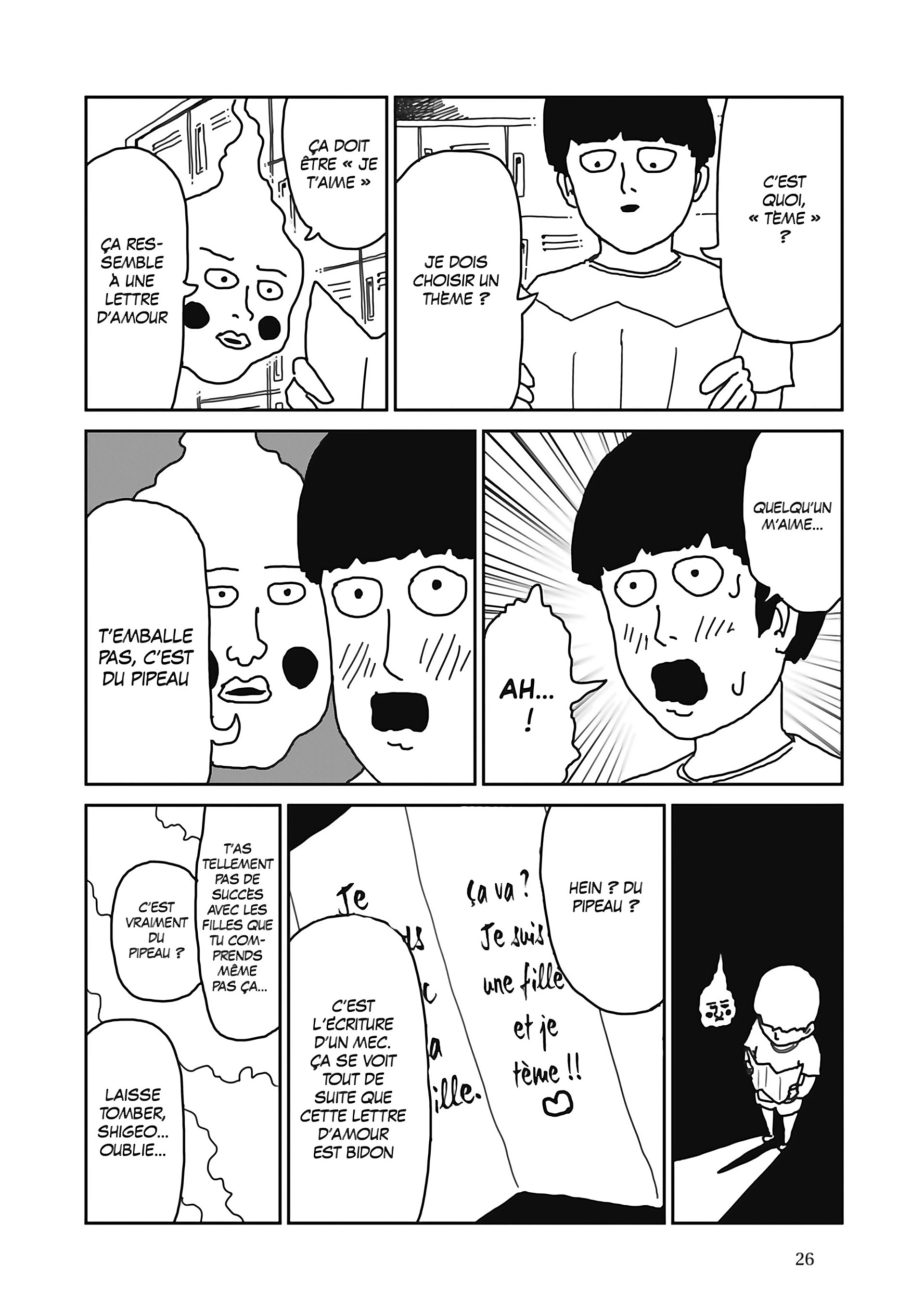 Read Mob Psycho 100 FR Manga Online
