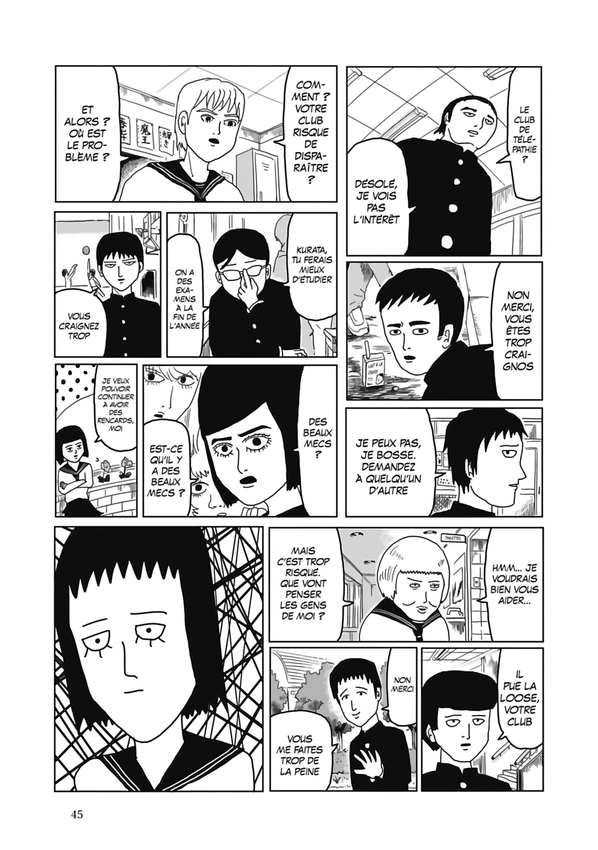 Read Mob Psycho 100 FR Manga Online