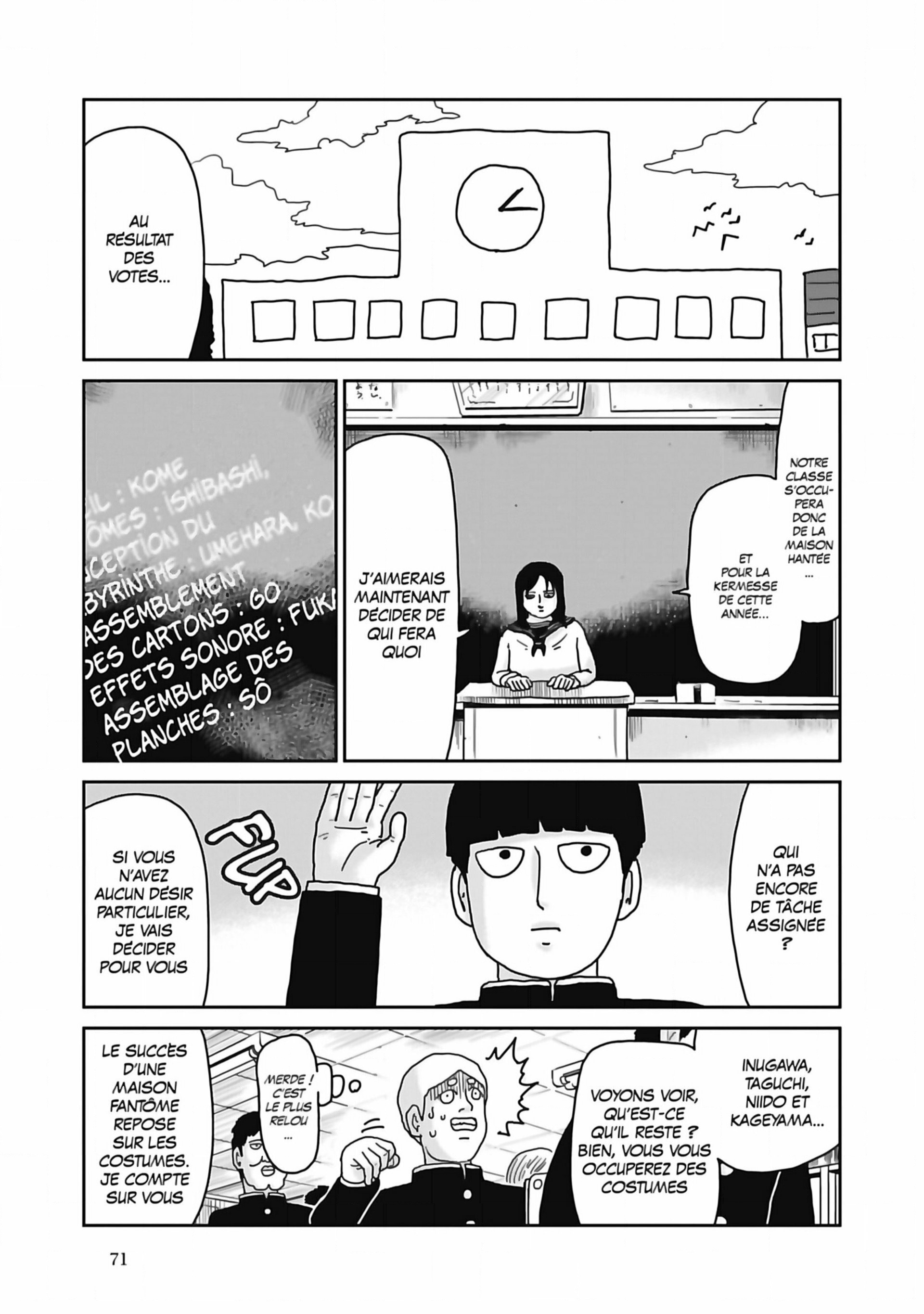 Read Mob Psycho 100 FR Manga Online