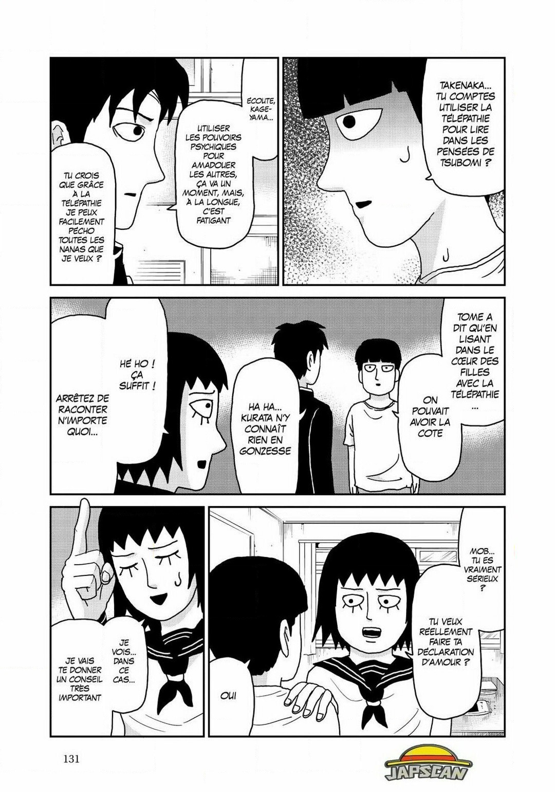 Read Mob Psycho 100 FR Manga Online