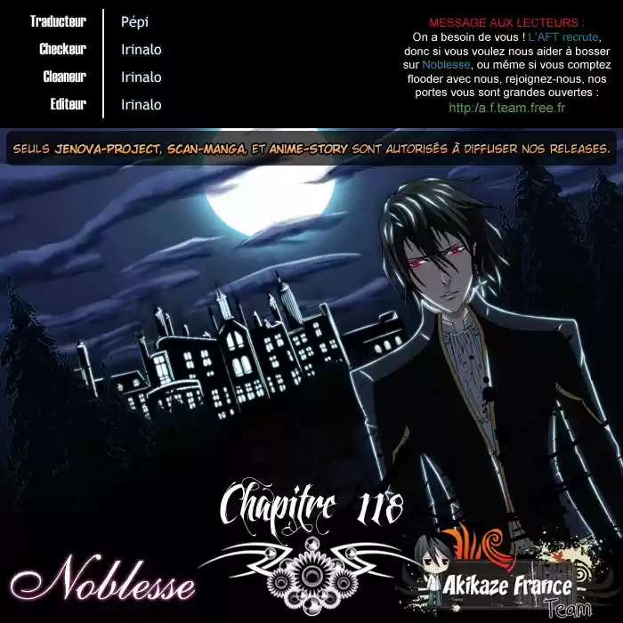 Read Noblesse FR Manga Online
